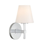 Colton 1 Light Wall Sconce 11.5 Inch Tall and 6 Inch Wide by Crystorama - COL-201