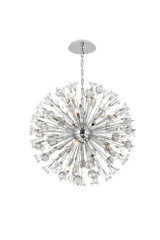 Vera 18 Light Pendant 32 Inch Tall and 32 Inch Wide by Elegant - 2550D32