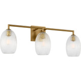 Serafina 3 Light Bath Vanity 9.63 X 27 Inch Wide by Visual Comfort Studio - HV1003