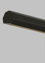Plural Faceted 8 1 LED Picture Wall Sconce by Visual Comfort Modern - 700PLUF8B-LED930