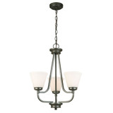 Mayview 3 Light Small Chandelier by Eglo - 202788