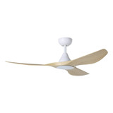 Surfline 3 Blade Ceiling Fan with Light Kit 52 Inch Wide by Eglo - 235112-52