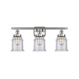 Canton 3 Light Bath Vanity 11.13 Inch Tall and 26 Inch Wide by Innovations - 916-3W-G18