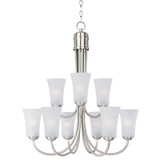Logan 9 Light Large 2 Tier Chandelier by Maxim - 10046FT