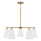 Charlie 5 Light Large Chandelier by Austin Allen - AA1040