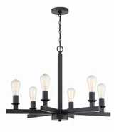 Chicago 6 Light Large Chandelier by Craftmade - 53126