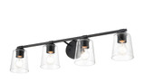 4 Light Bath Vanity 8 Inch Tall and 34 Inch Wide by Millennium - 8114