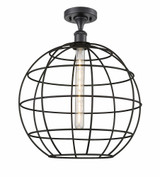 Lake Placid 1 Light 16 Inch Wide Semi Flush Mount by Innovations - 516-1C-CE-16
