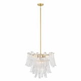Regent 9 Light Chandelier 17.75 Inch and 23 Inch Wide by Minka Metropolitan - N1997