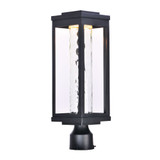 Salon 12W 1 LED Outdoor Post Mount 6 Inches by 19.5 inches high by Maxim - 55900