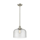 Bell 100W 1 LED Mini Pendant 10 Inch Tall and 12 Inch Wide by Innovations - 916-1S-G7-L-LED