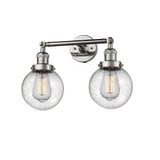 Beacon 2 Light Adjustable Bath Vanity 12 Inch X 17 Inch Wide by Innovations - 208-G20-6
