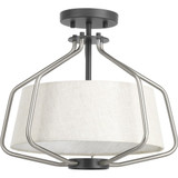 Hangar 2 Light 16 Inch Wide Semi Flush Mount by Progress - P350102