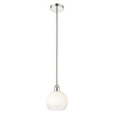 Brookhaven Globe 1 Light Edison Stem Hung Mini Pendant by Innovations - 616-1S-G483-8