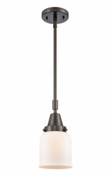 Bell 1 Light Mini Stem Hung Pendant 11.13 Inch Tall by Innovations - 447-1S-G5