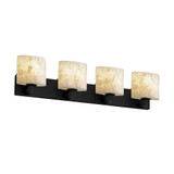 Alabaster Rocks Modular 4 Light Vanity Light by Justice Design - ALR-8924-30
