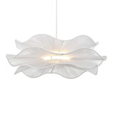 Whisper 20W 1 LED Pendant 8.5 Inch Tall and 23.63 Inch Wide by Golden - 6300-24