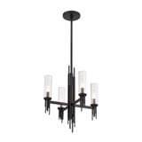Torres 4 Light Small Chandelier by Alora CH335418 - CH335418