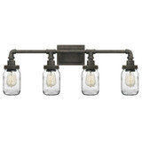 Squire 4 Light Vanity Light by Quoizel - SQR8604