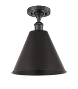 Ballston Cone 1 Light 14.75 Inch Length Semi Flush Mount by Innovations - 516-1C-12