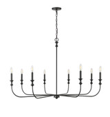 Savanne 8 Light Chandelier 31.75 Inch Tall and 47.5 Inch Wide by Millennium - 29608
