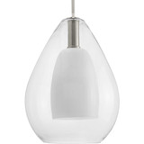 Carillon 1 Light Medium Pendant by Progress - P500439