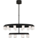 Esfera 20 Light Large 2 Tier Chandelier by Visual Comfort Modern - KWCH19827