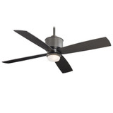 Strata 4 Blade Ceiling Fan with Light Kit 52 Inch Wide by Minka Aire - F734L