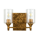 Mosaic 2 Light Vanity Light by Lucas and McKearn - BB11