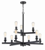 Chicago 9 Light Large Chandelier by Craftmade - 53129