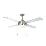 Quattro Ceiling Fan with Light Kit 15 Inch Tall and 52 Inch Wide by Maxim - 88794