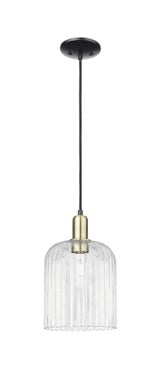 Bridal Veil 1Light Cord Mini Pendant 13.5 Inch X 8 Inch Wide by Innovations - 716-1P-G559-8_P