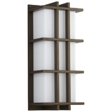Telshor 10.1W 1 LED Light Outdoor Wall Lantern by Oxygen - 3-710-EM