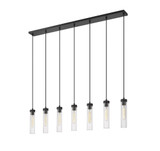 Beau 7 Light Linear Chandelier 12.75 x 4.75 Inches Wide by Z-Lite - 740P-7L