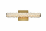 Bowen 1 Light LED Wall Sconce 18 Inch Length by Elegant - 3800W18