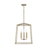 Thea 4 Light Small Open Cage Foyer Chandelier by Capital - 537642