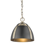 Aldrich 1 Light Small Pendant by Golden - 6928-S