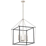 Eisley 4 Light Large Foyer Pendant 30 Inch Tall by Kichler - 52627