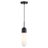 Thalia 1 Light Mini Pendant 15.5 Inch Tall and 4.75 Inch Wide by Vaxcel - P0420