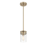 Lunden 1 Light Pendant 7.75 Inch Tall and 4 Inch Wide by Millennium - 91011