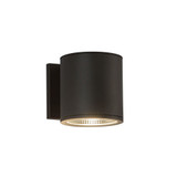 Nordic 15W LED Outdoor Wall Mount 5 Inch Tall and 5 Inch Wide by Kuzco - EW265105