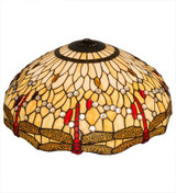 Tiffany Hanginghead Dragonfly 22 Inch Wide Shade by Meyda Tiffany - 1694-22S