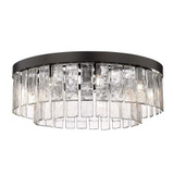Ciara 9 Light 27 Inch Wide Semi Flush Mount by Golden - 1768-9SF