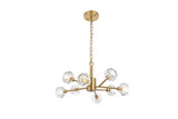 Graham 8 Light Large Pendant by Elegant - 3509D24