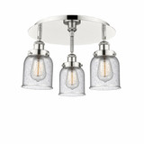 Bell 3 Light 16.75 Inch Wide Flush Mount by Innovations - 916-3C-G5