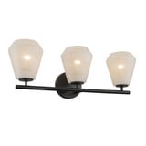 Brooke 3 Light Bath Vanity 8 Inch Tall and 22.5 Inch Wide by Artcraft - AC12183