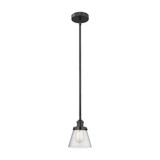 Cone 1 Light Stem Down Mini Pendant 8.5 and 6.25 Inch Wide by Innovations - 616-1SH-G6