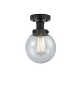 Beacon 1 Light 6.5 Inch Wide Semi Flush Mount by Innovations - 616-1F-G20-6