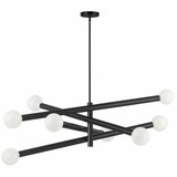 Wand 8 Light Oversized Pendant 36 Inch Length by Dainolite - WAN-398C