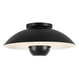 Umbra 1 Light Semi Flush Mount 5.75 Inch Tall and 14 Inch Wide by Kuzco - SF11914